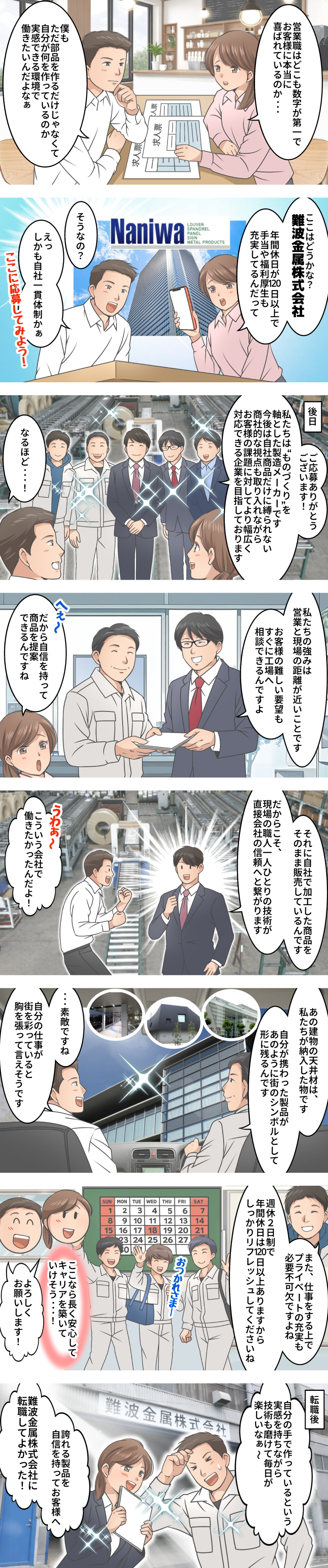 マンガでわかる難波金属株式会社
